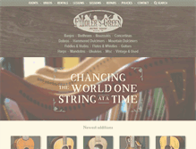Tablet Screenshot of fiddlersgreenmusicshop.com